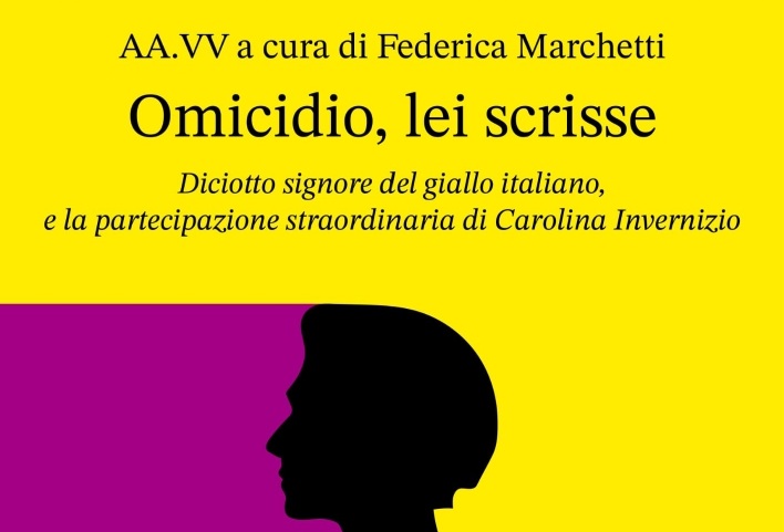 Copertina dell’antologia di raCopertina dell’antologia di racconti gialli “Omicidio, lei scrisse”cconti gialli “Omicidio, lei scrisse”