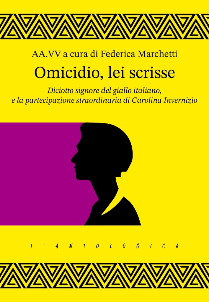 Copertina dell’antologia di racconti gialli “Omicidio, lei scrisse”