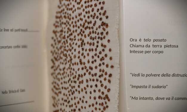 “Quattro Teli Ricamati” di Tiziana Grassi